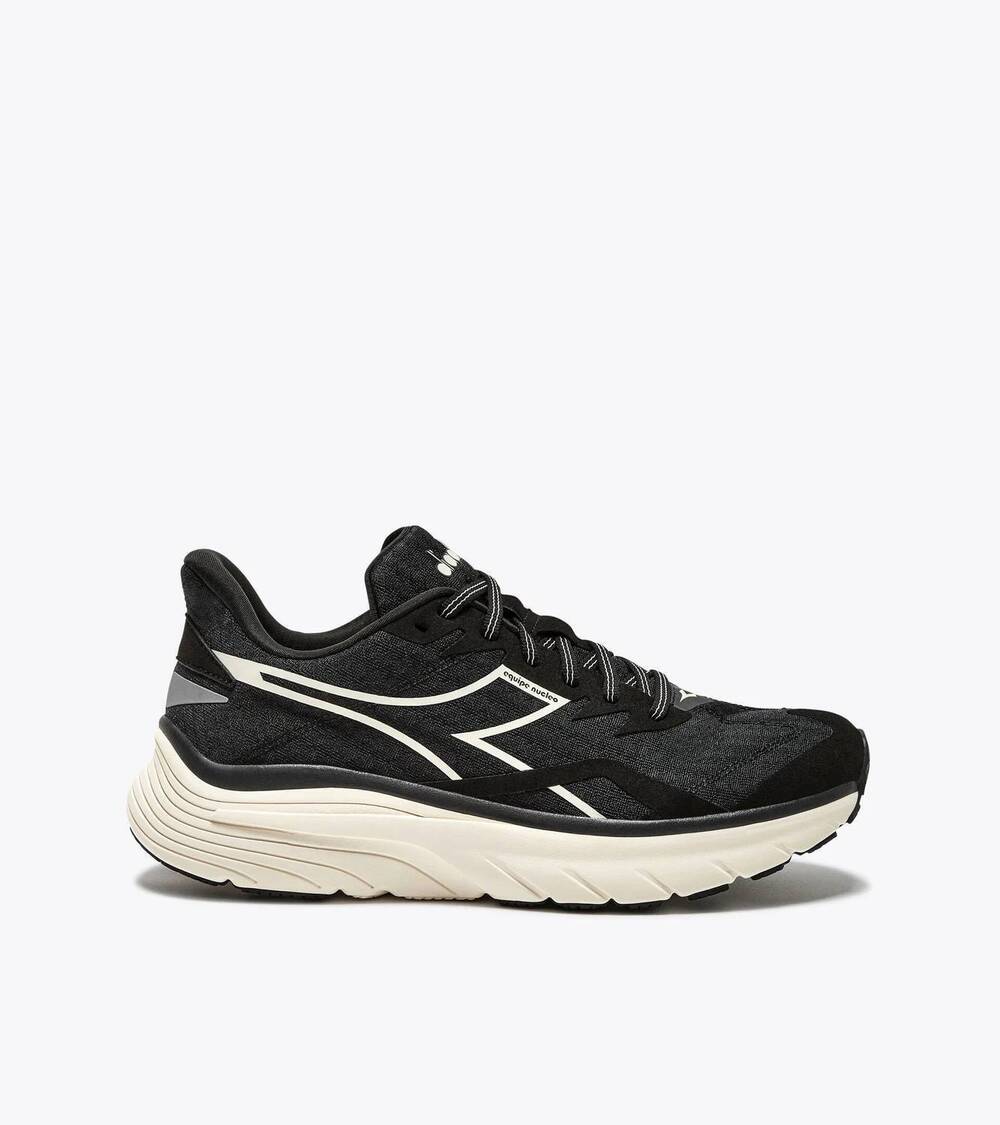 NEW DIADORA men’s equipe nucleo sneaker in black whisper white